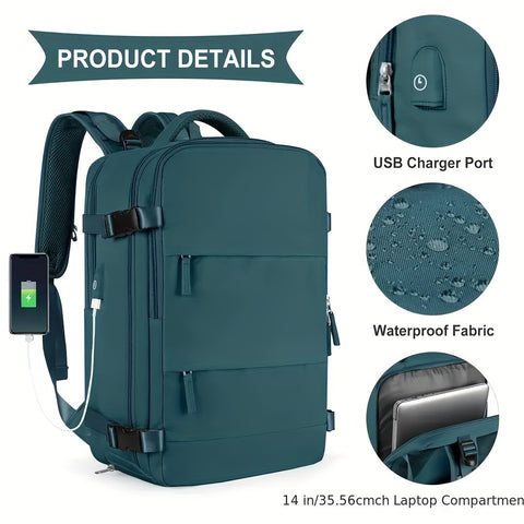 Waterproof Nylon Backpack High Quality Multifunctional Dry and Wet
