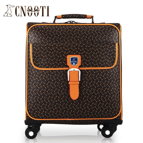 Business Casual Male Women'S Universal Wheels Trolley Luggage Bag Travel Bag Waterproof