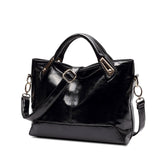 Women Oil Wax Leather Designer Handbags High Quality Shoulder Bags Ladies Handbags Fashion Brand Pu