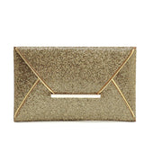 Famous Designer Brand Bags Women Leather Handbags Sequins Envelope Bag Evening Party Purse Clutch