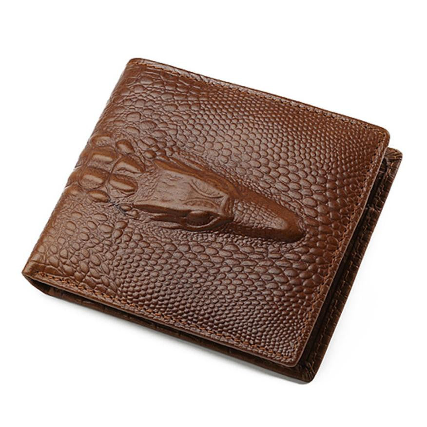 WILLIAMPOLO Mens Wallet ID Card Holder Luxury Brand Leather Men Wallet Card  Wallet For Men Purses