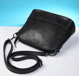 New Fashion Women'S Messenger Bag Scrub Shell Bag Nubuck Leather Small Crossbody Bags Over The