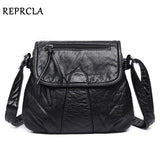 Reprcla Brand Designer Women Messenger Bags Crossbody Soft Pu Leather Shoulder Bag High Quality