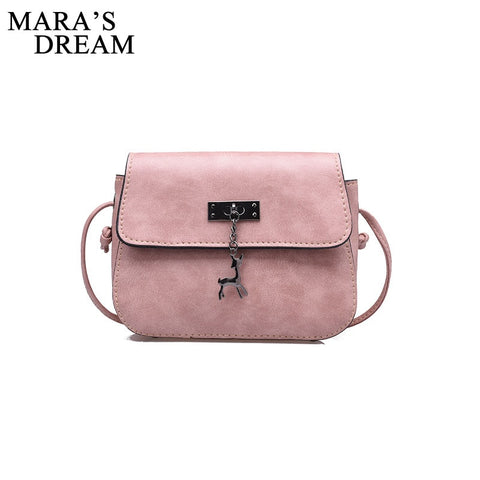 Mara'S Dream Shell Women Messenger Bags High Quality Cross Body Bag Pu Leather Mini Female Shoulder