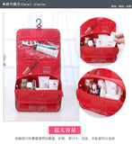 Multifunction Travel Toiletry Bag Hanging Foldable Cosmetic Wash Bag Organizer With Hook