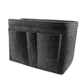 Womens Makeup Organizer Felt Cloth Insert Bag Multifunctional Women Cosmetic Bag Makeup Bag For