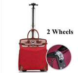 20 Inch  Women Travel Cabin Luggage Bag Trolley  Bag Trolley Suitcase Rolling Luggage Bag Baggage