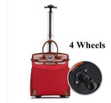 20 Inch  Women Travel Cabin Luggage Bag Trolley  Bag Trolley Suitcase Rolling Luggage Bag Baggage