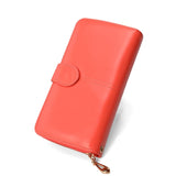 Women Wallet Female Purse Women Leather Wallet Long Trifold Coin Purse Card Holder Money Clutch