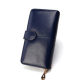 Women Wallet Female Purse Women Leather Wallet Long Trifold Coin Purse Card Holder Money Clutch