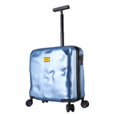 Personality Fashion Damage Style 18 Inch High Quality Abs+Pc Boarding Lockbox Rolling Luggage