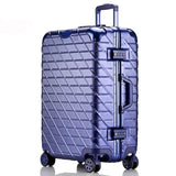 20'24'26'29' Aluminum Frame Rolling Luggage Spinner Travel Suitcase Original 3D Luggage Women