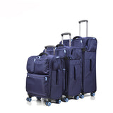 New 20''24''28'' Oxford Suitcase Rolling Luggage Boarding Spinner Wheel Suitcase Trolley Luggage