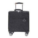 16 Inch Waterproof Oxford Suitcase Trolley Luggage Business Trolley Case Men'S Suitcase Women