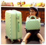 Rolling Luggage Case Women Travel Luggage Suitcase Trolley Baggage Suitcase 20 Inch 24 Inch 26 Inch