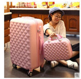 Rolling Luggage Case Women Travel Luggage Suitcase Trolley Baggage Suitcase 20 Inch 24 Inch 26 Inch