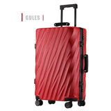Letrend 24 29 Inch Rolling Luggage Spinner Trolley Aluminium Frame 20 Inch Women Carry On Suitcases