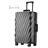 Letrend 24 29 Inch Rolling Luggage Spinner Trolley Aluminium Frame 20 Inch Women Carry On Suitcases