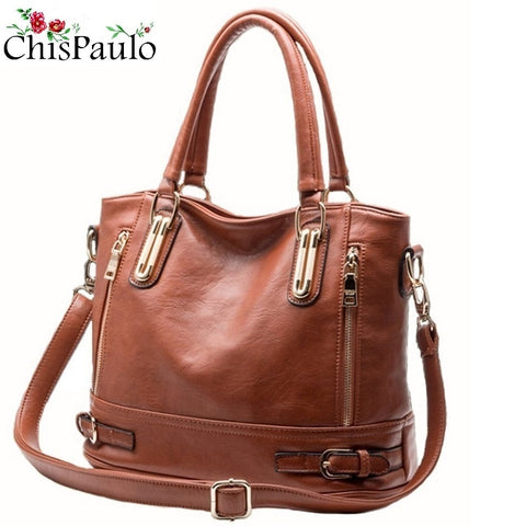 Women Bag 2018 Luxury Brand Designer Casual Women Genuine Leather Handbags Fashion Women'S Shoulder