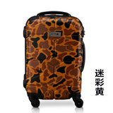 Personality Wear-Resisting  Ilitary Style 20/24/28 Inch Abs High Quality Rolling Luggage Spinner