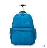 Men Oxford Travel Trolley Luggage Wheeled Rolling Bags Women Business Travel Trolley Rolling Bag