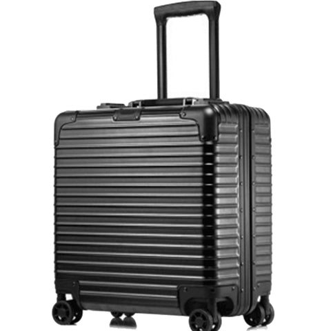 Good Quality 18 Inches Computer Trolley Case Business Password Boarding Boxes Casters Luggage