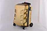 Fantastic Travel Luggage With Skateboard King Kong Suitcase Rolling Trolley Luggage Case