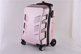 Fantastic Travel Luggage With Skateboard King Kong Suitcase Rolling Trolley Luggage Case