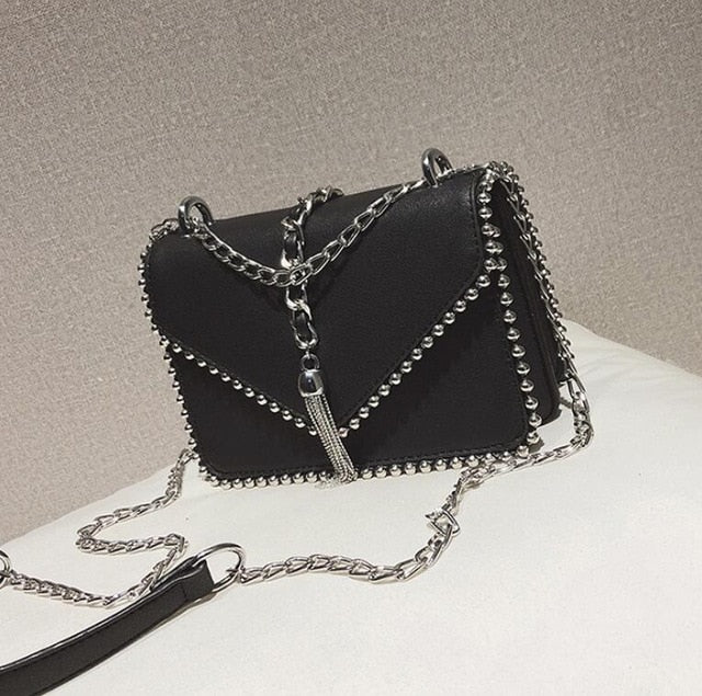 Square Bag Fashion Leather - Handbags