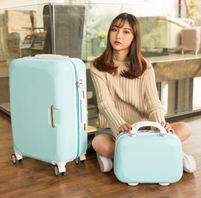 Women Trolley Luggage Bag Set, Travel Suitcase
