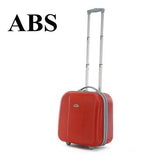 17 Inch Women Cabin Luggage Bag On Wheels Wheeled Bag Rolling Trolley Bags Business Travel Bag