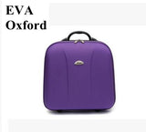 17 Inch Women Cabin Luggage Bag On Wheels Wheeled Bag Rolling Trolley Bags Business Travel Bag