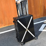 Aluminum Frame Rolling Luggage Suitcase Bag,Multiwheel Trolley Case,Spinner Nniversal Wheel