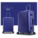 Aluminum Frame+Pc Rolling Luggage Travel Suitcase Bag,20"24"26"29" Inch Trolley Case,Nniversal