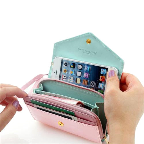 Buy Touch Screen Purse for Women Small Crossbody Phone Bag, Card Holder Wallet  Purse with Clear Window at Amazon.in