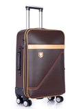 Pu Rolling Luggage Suitcase Cabin Business Travel Trolley Bags For Men Luggage Suitcase Bag