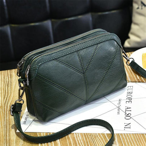 Barhee 2018 High Quality Leather Women Handbag Luxury Messenger Bag Soft Pu Leather Fashion