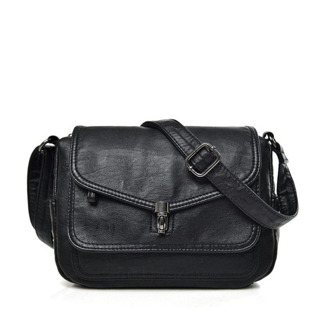 Vintage Luxury Handbags Women Shoulder Bags Designer Leather Crossbody Bag  New