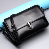 2018 Lovely Girl Cowhide Small Crossbody Bag Women Messenger Bags Genuine Leather Lady Bag Famous