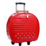Commercial 16 Luggage Trolley Luggage Wheels Universal Male Cattle Pu Small Travel Bag Small