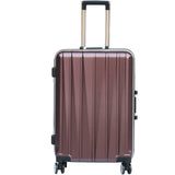 Kundui  20"24 Inch Aluminum Frame Luggage, Universal Wheel Trolley, Password Lock Suitcase,Abs+Pc