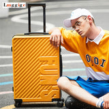 New 20"24" Inch Pc Travel Rolling Luggage Suitcase Bag,Personality Trolley Case,Youthful Boy