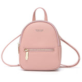 Weichen New Designer Fashion Women Backpack Mini Soft Touch Multi-Function Small Backpack Female