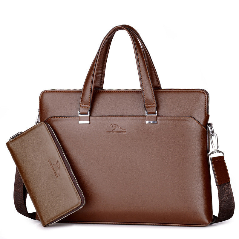 Designer Mens Handbag New High Quality Business Three-Dimensional