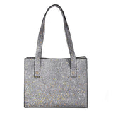 Women'S Fashion Sequins Leather Shoulder Bags With Corssbody Bag&Handbag