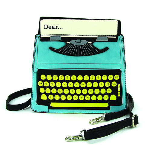 Vintage Typewriter Crossbody Bag