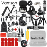 Vamson For Gopro Accessories Set For Go Pro Hero 7 6 5 4 3 Kit 3 Way Selfie Stick For Eken H8R /