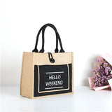 High Quality Women Linen Luxury Tote Large Capacity Female Casual Shoulder Bag Lady Daily Handbag