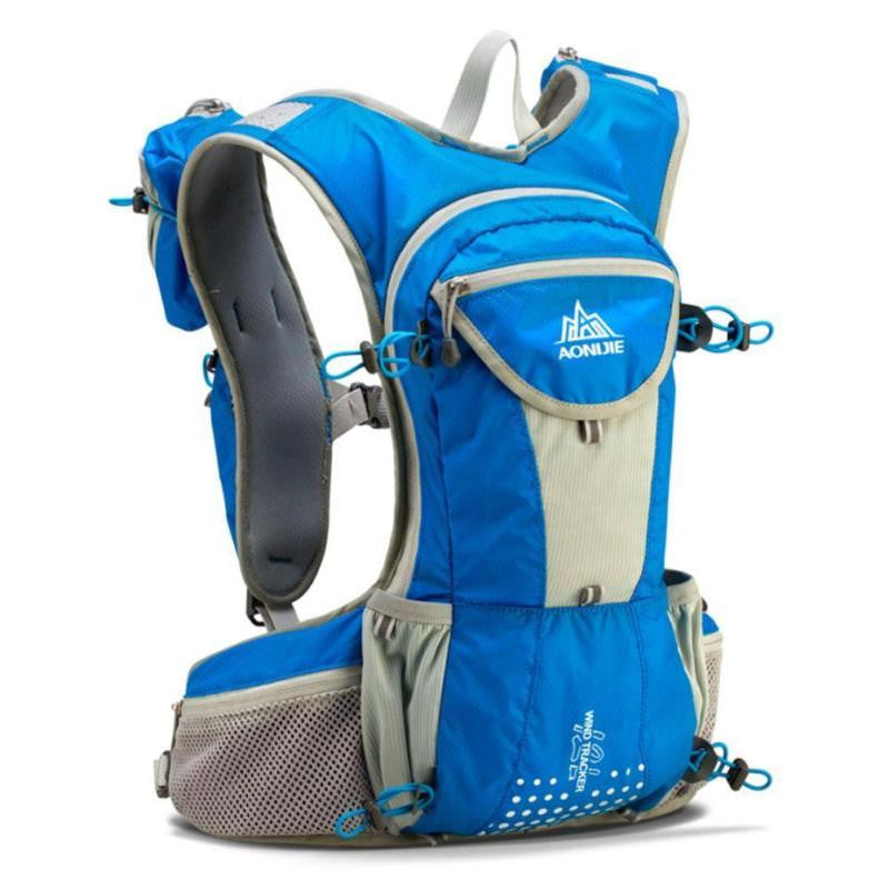 Running Nylon Backpacks12L Outdoor Lightweight Hydration Marathon Climbing Cycling Hiking Water