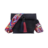 Excelsior Hot Selling Star Top Quality Scrub Pu Crossbody Bag Stylish Women'S Bag Tassel Shoulder